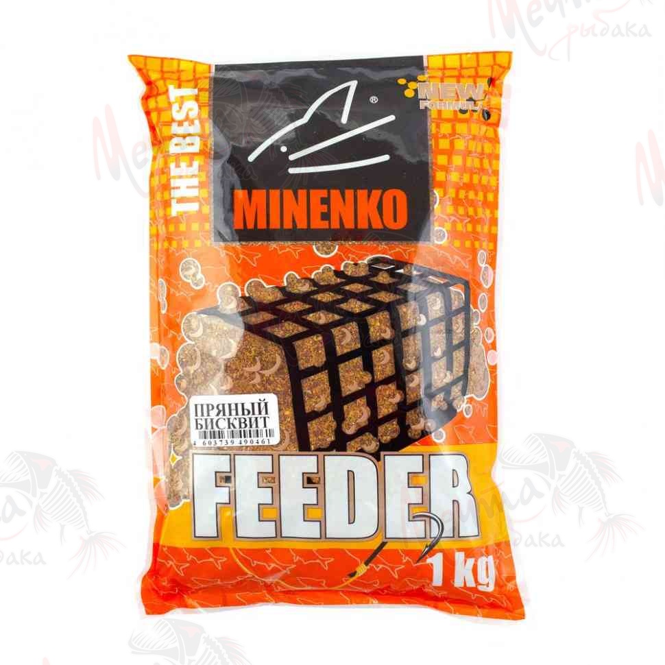 ПРИКОРМКА MINENKO FEEDER 1кг ПРЯНЫЙ БИСКВИТ