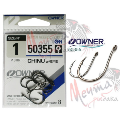 КРЮЧОК OWNER 50355 #2/0