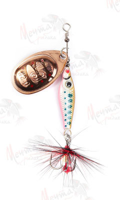 ТЕЙЛ-СПИННЕР "UF STUDIO" BULLET 15g #HERRING