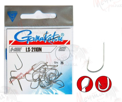 КРЮЧОК "GAMAKATSU" LS-2110N #16