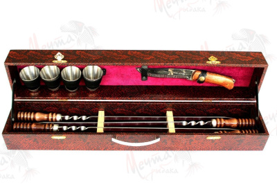 НАБОР ПОДАРОЧНЫЙ "КИЗЛЯР" В КОЖЕ №3